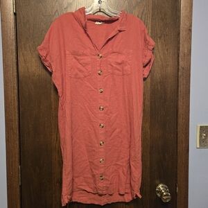 Altar'd State Button Doen Dress